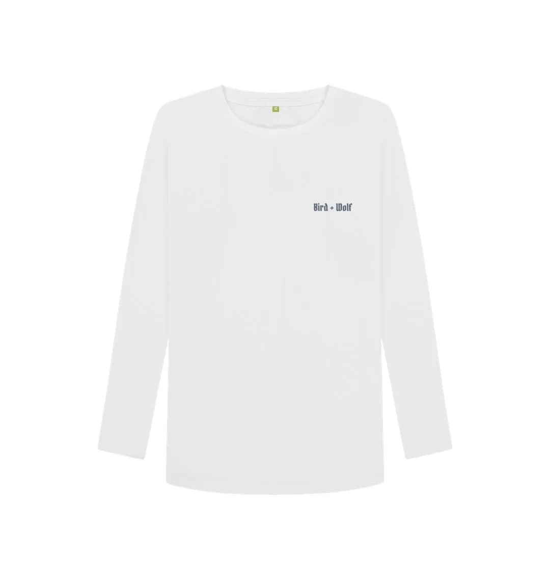 Sinner Saint   More Words Long Sleeve Tee (Reverse)