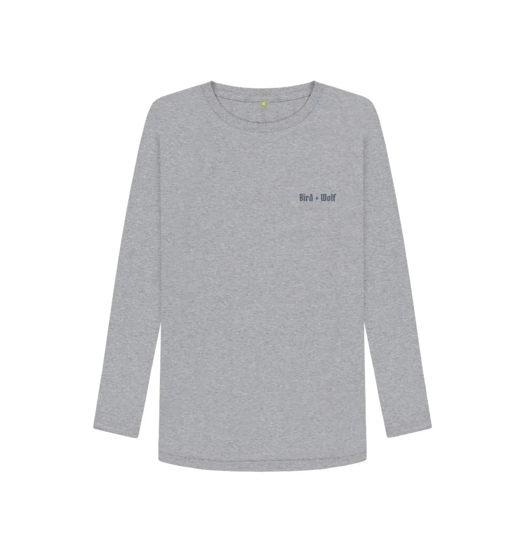 Sinner Saint   More Words Long Sleeve Tee (Reverse)