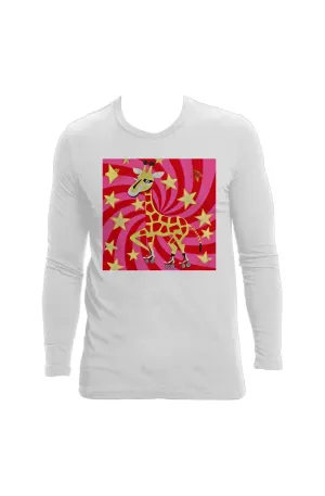 Skating Giraffe Long Sleeve T-Shirt