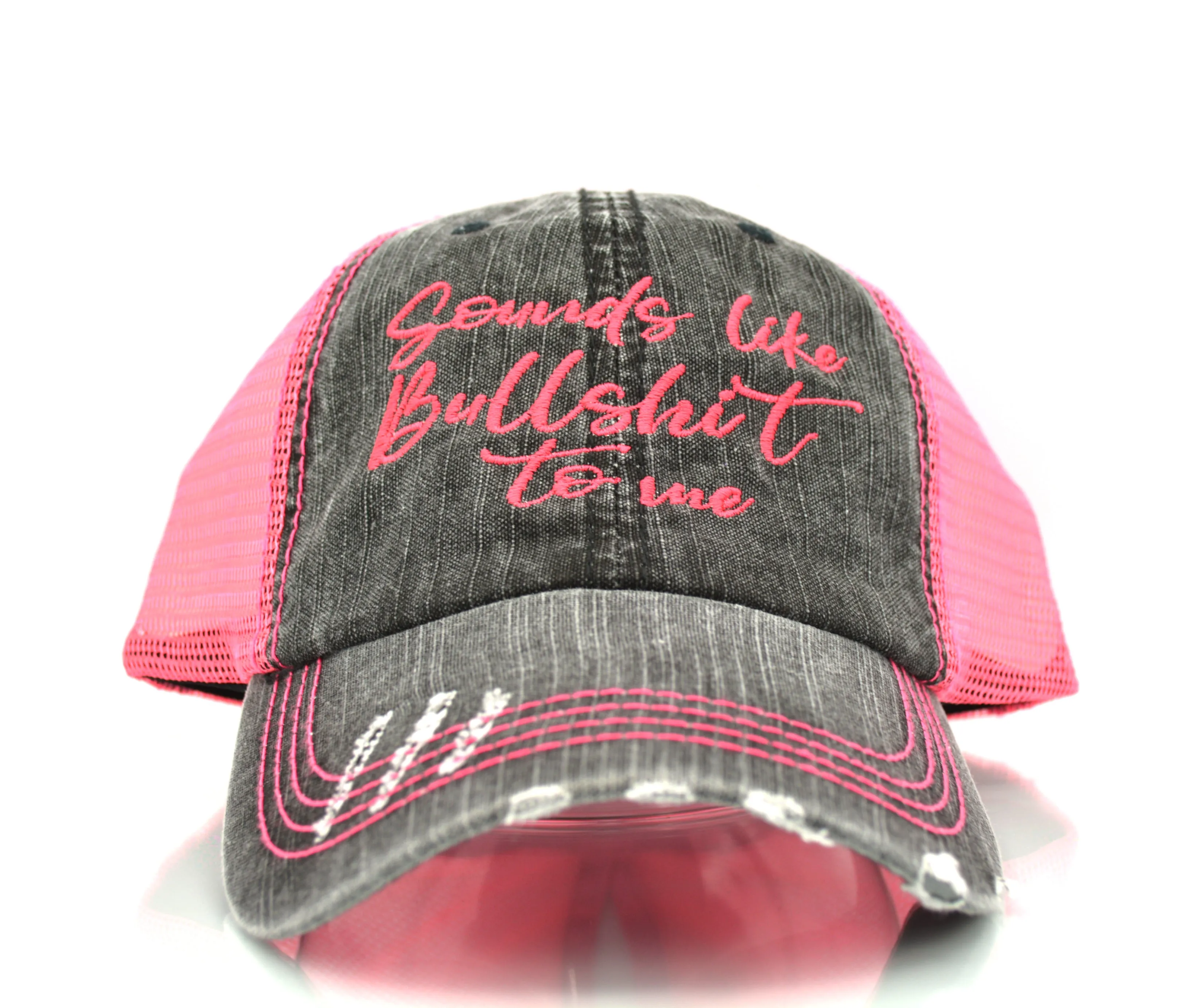 Sounds Like Bullshit To Me Trucker Hat