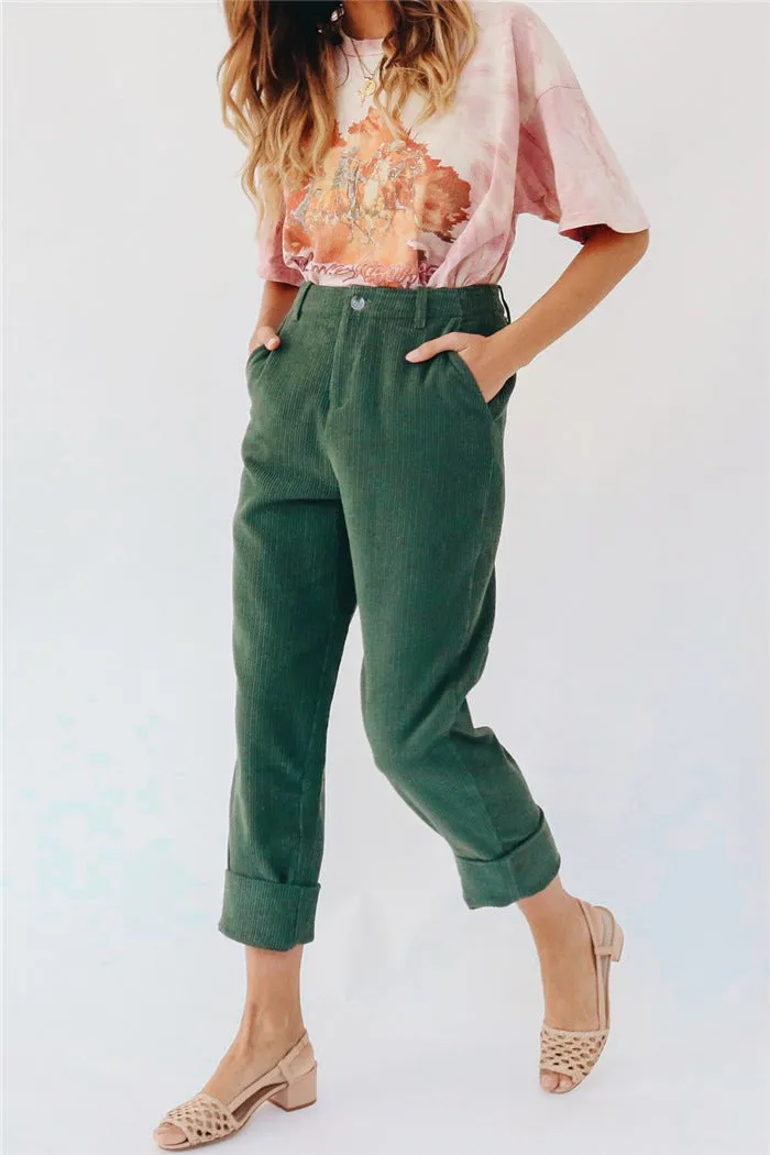 Spring Casual Fashion Pants