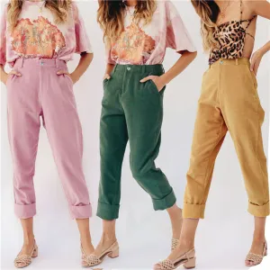 Spring Casual Fashion Pants