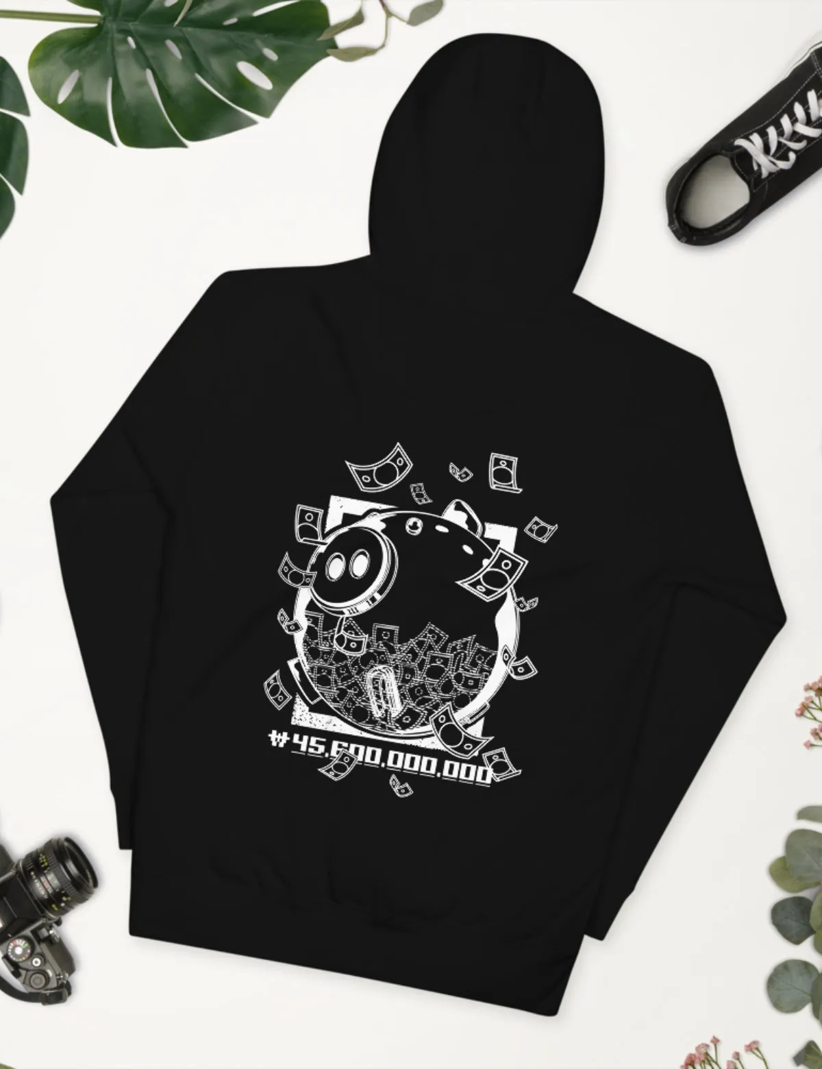 Squid Game Piggybank Unisex Premium Hoodie [Black]