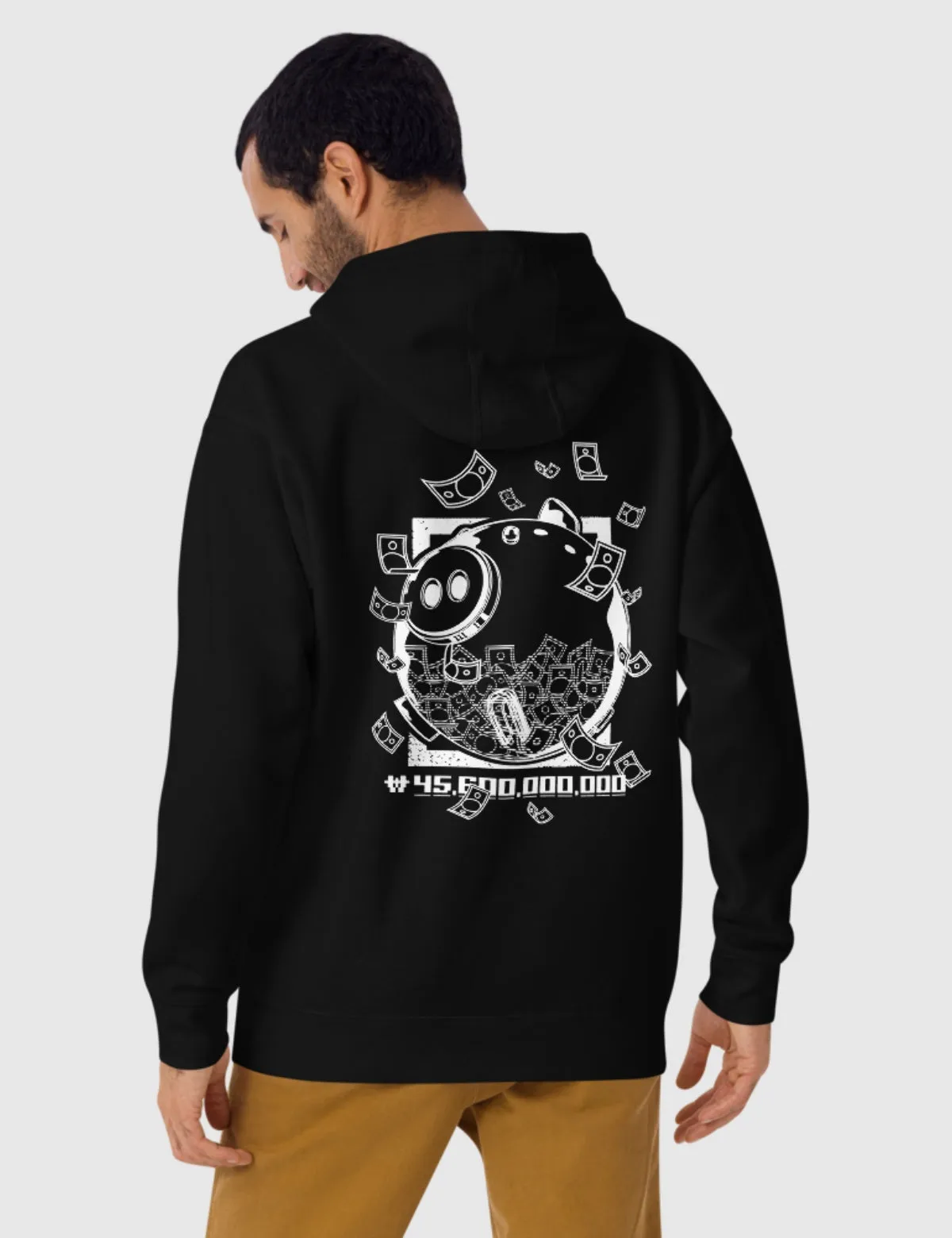 Squid Game Piggybank Unisex Premium Hoodie [Black]