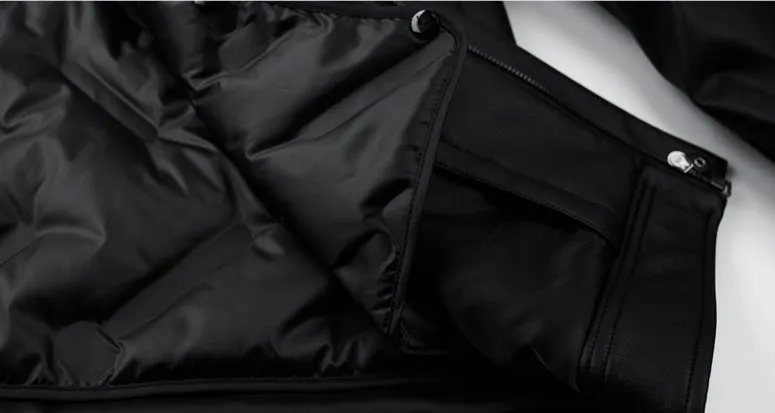 Stain-resistant 3 In 1 Thickened PU Jacket for Men