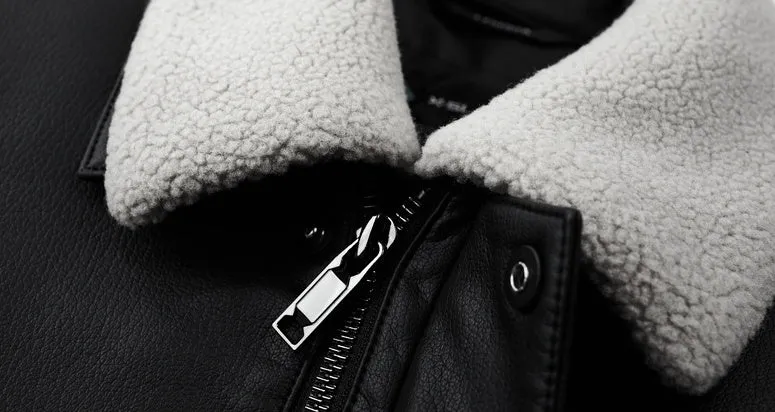 Stain-resistant 3 In 1 Thickened PU Jacket for Men