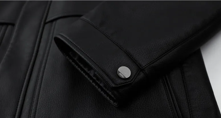 Stain-resistant 3 In 1 Thickened PU Jacket for Men