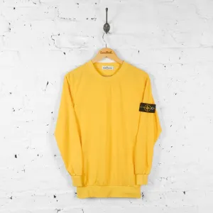 Stone Island Long Sleeve T Shirt - Yellow - M