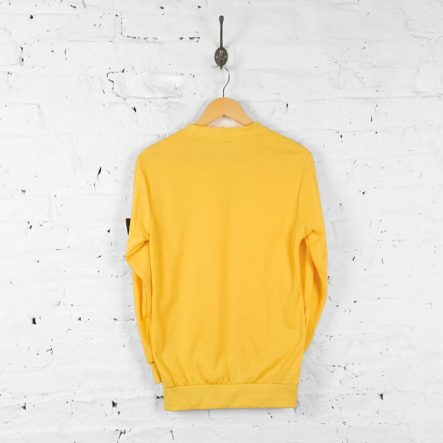 Stone Island Long Sleeve T Shirt - Yellow - M
