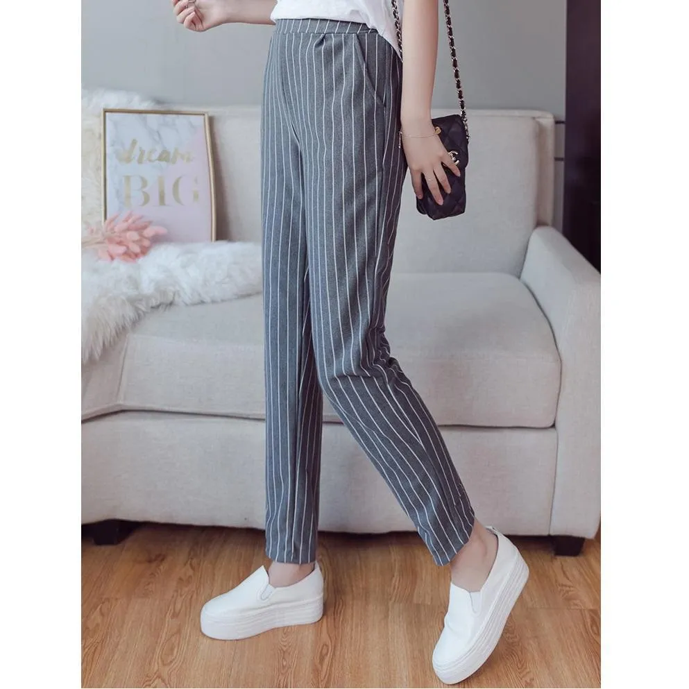 Striped Harem Pants