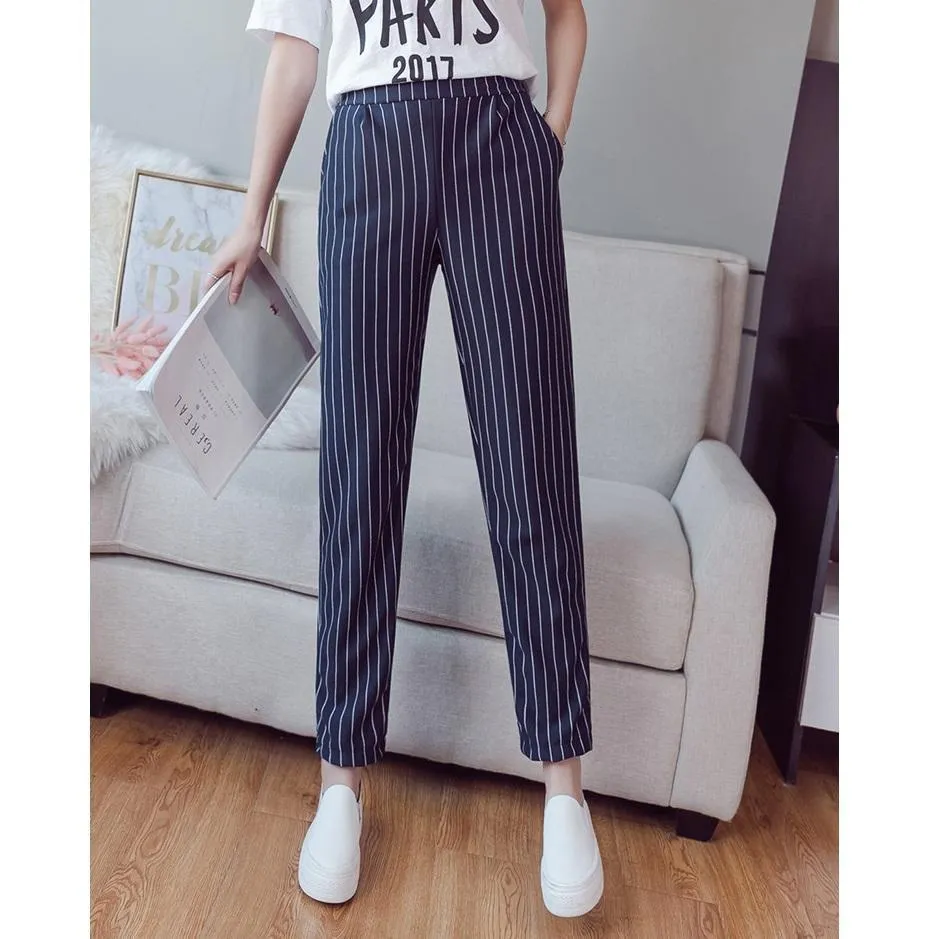Striped Harem Pants