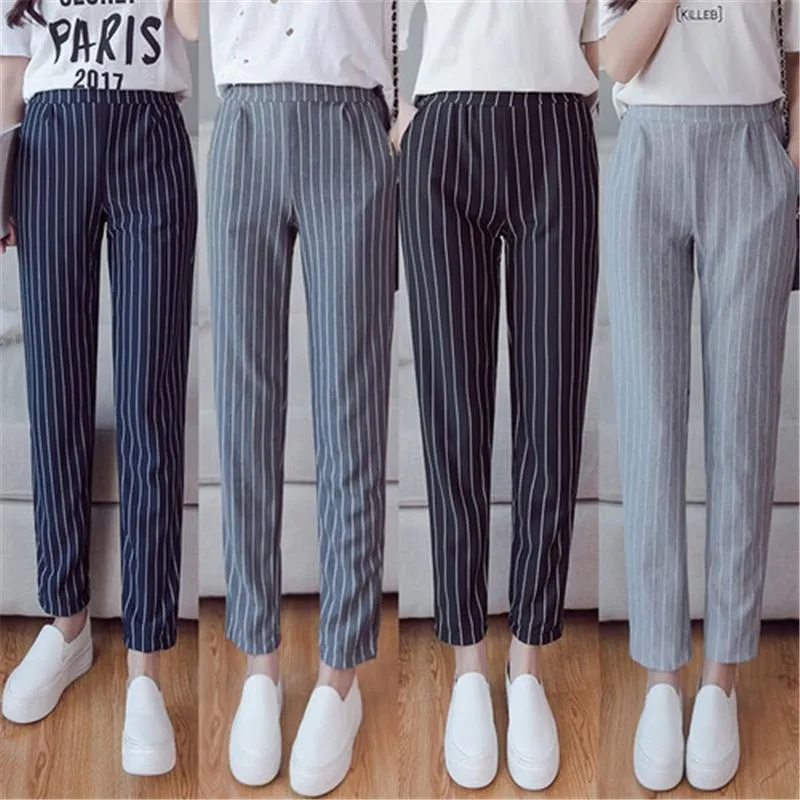 Striped Harem Pants