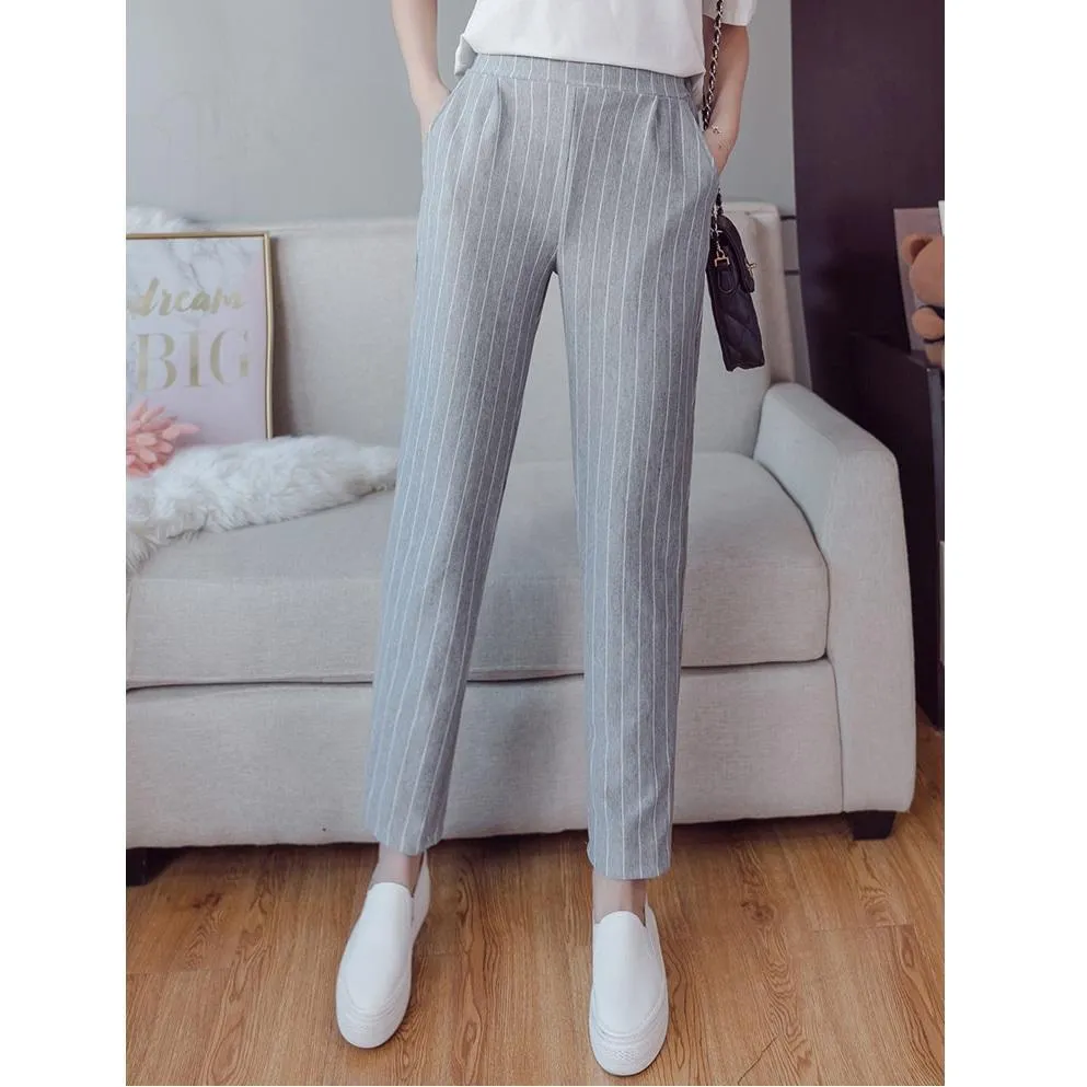 Striped Harem Pants