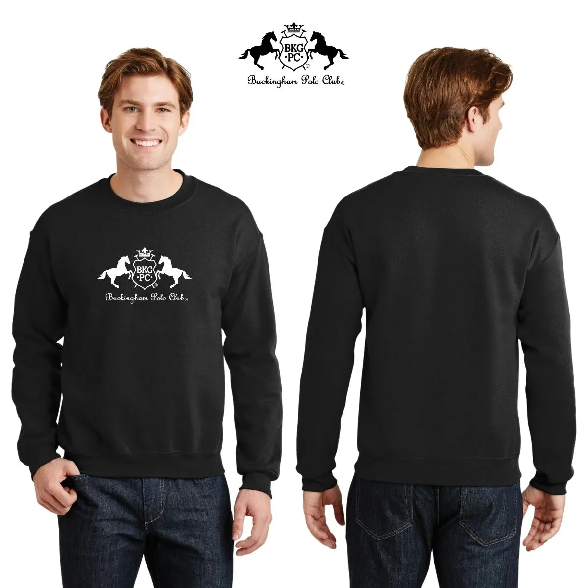 Sudadera Hombre Buckingham Polo Club Logo