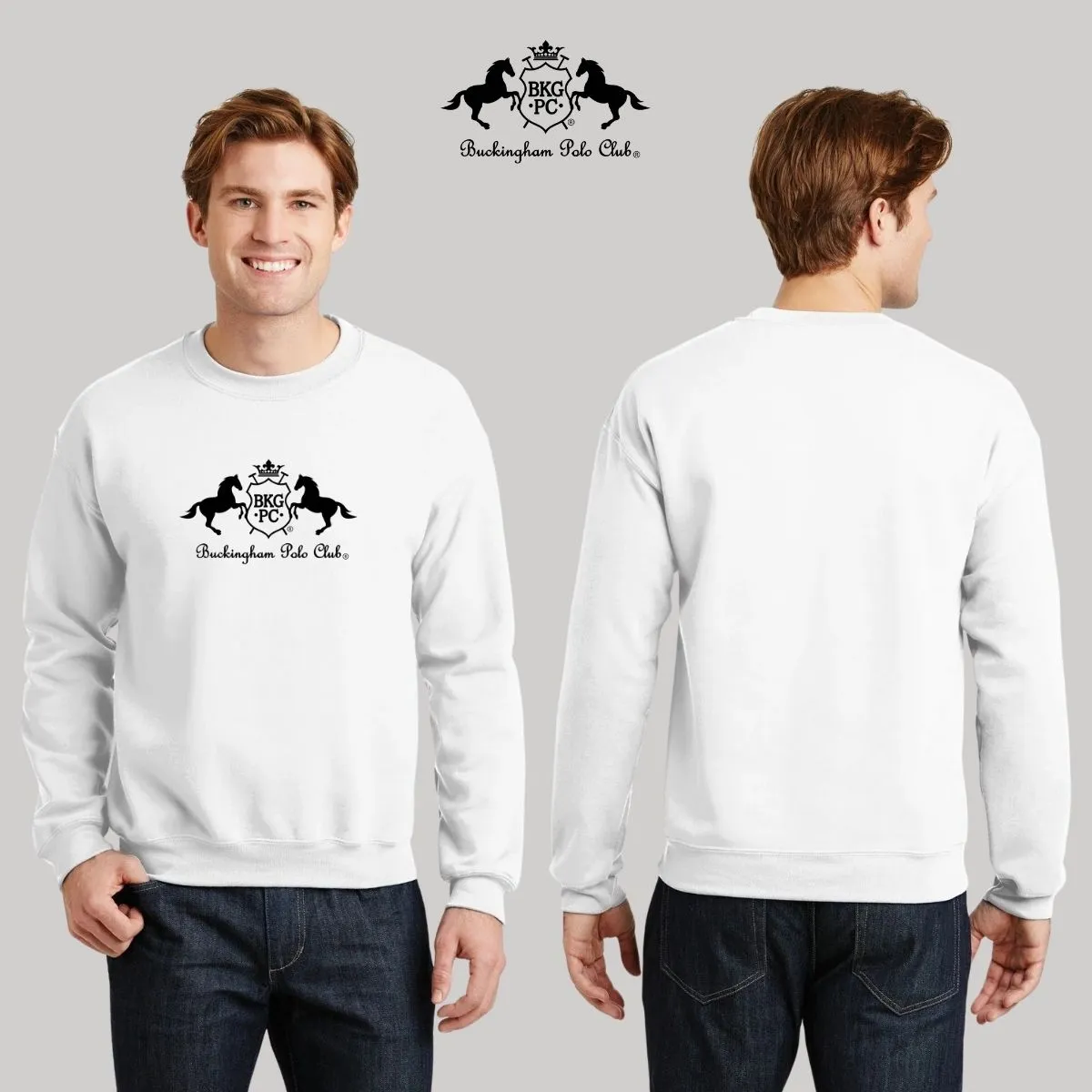 Sudadera Hombre Buckingham Polo Club Logo