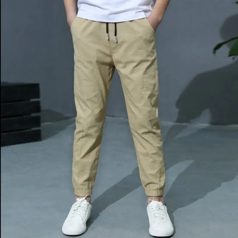 Summer New Boys Girls Pants Child Wear Pants Children's Cotton Trousers Casual Pants Kids Thin Trousers 5-6 8 10 12 14 Ages