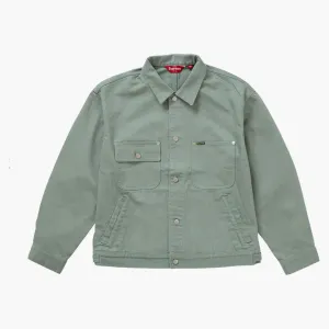 Supreme Denim Chore Trucker Jacket Mint