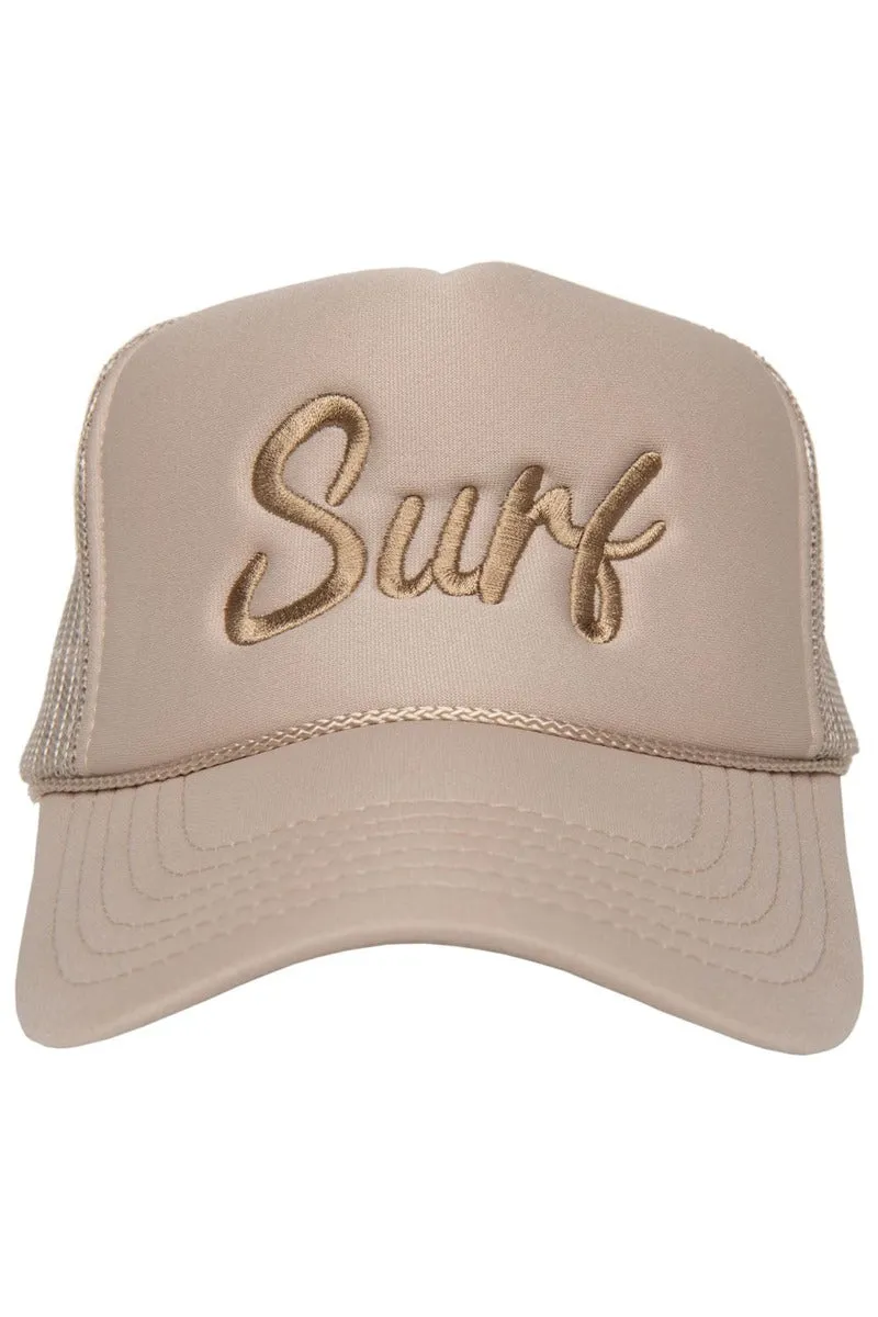 Surf Foam Trucker Hats  By Katydid