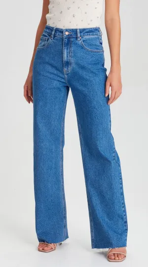 SUZIE | Wide Leg Jean Sorrento Blue
