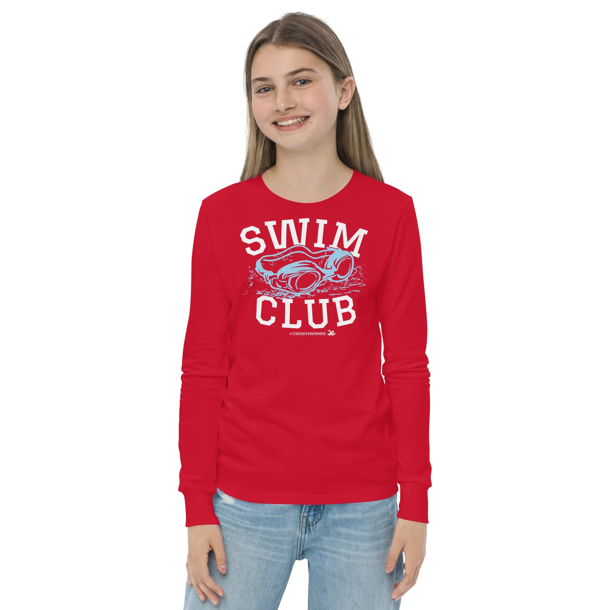 Swim Club Swimmers Long Sleeve Youth Tee