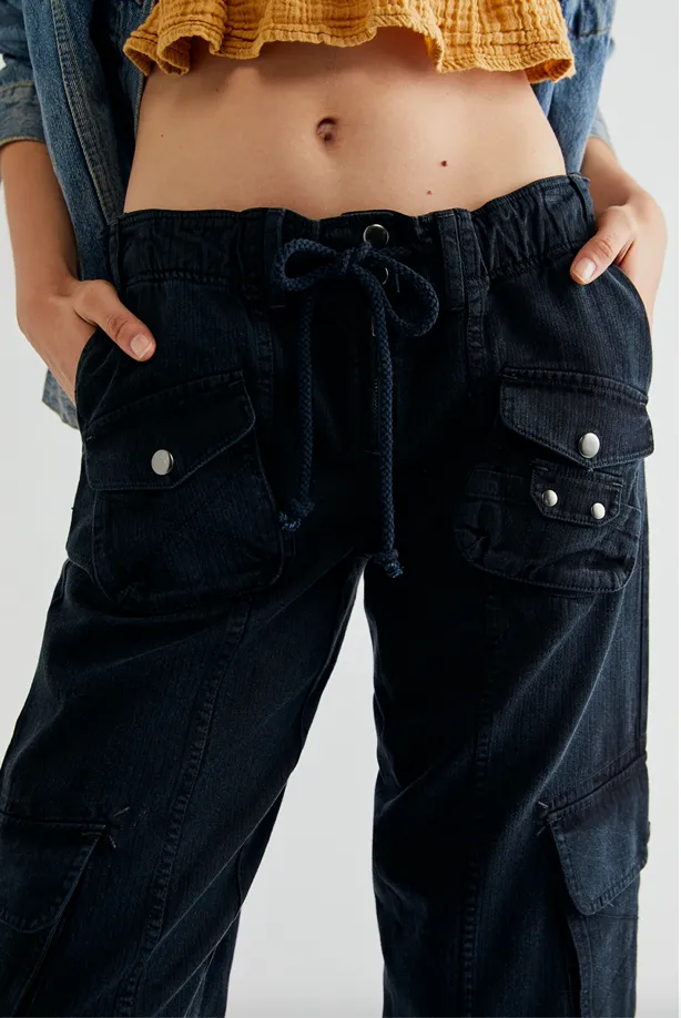 Tahiti Cargo Pant Black
