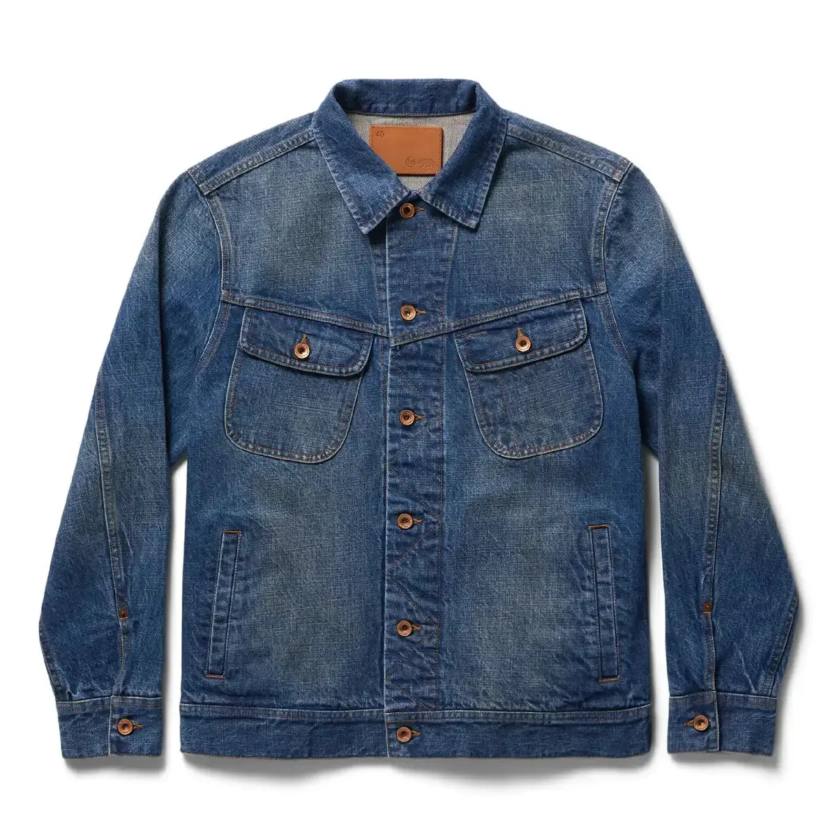 TAYLOR STITCH THE LONG HAUL JACKET IN SAWYER WASH ORGANIC SELVEDGE