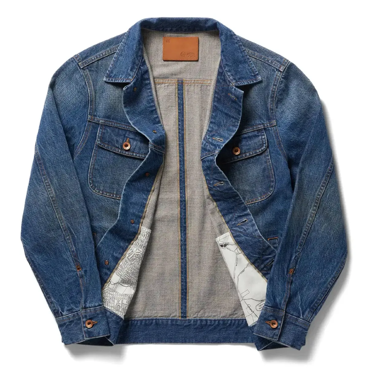 TAYLOR STITCH THE LONG HAUL JACKET IN SAWYER WASH ORGANIC SELVEDGE
