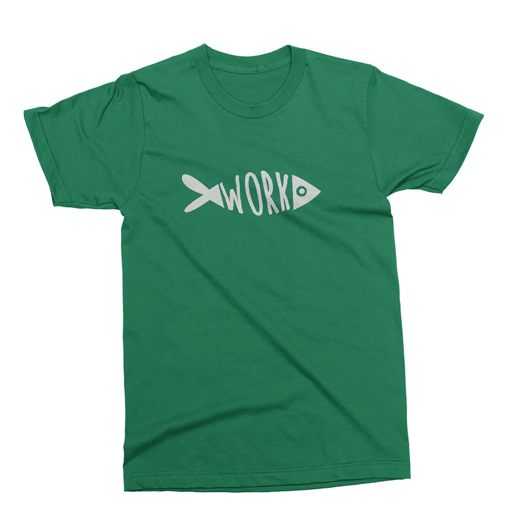 Team Work - Fishing tshirts, Matching outfit for Grandpa / Daddy and Me