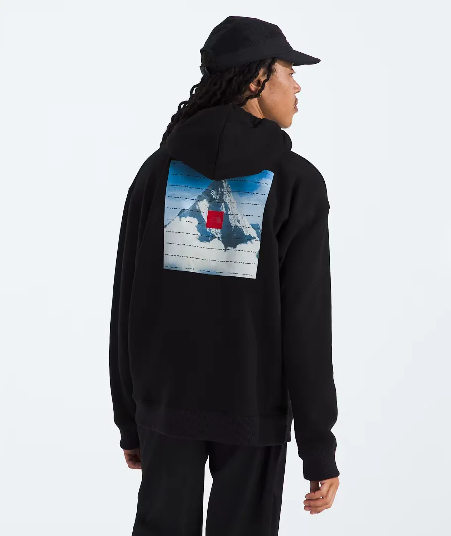 THE NORTH FACE 40TH ANNIVERSARY MOUNTAIN JACKET HEAVYWEIGHT HOODIE - GRAPHIC