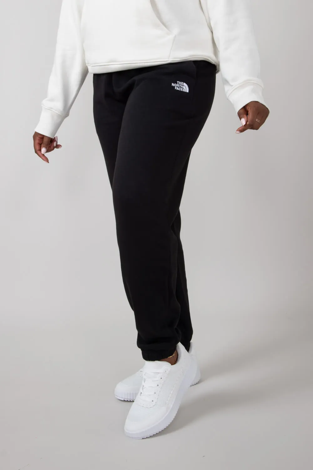The North Face Core Joggers for Women in Black | NF0A890H-KY4