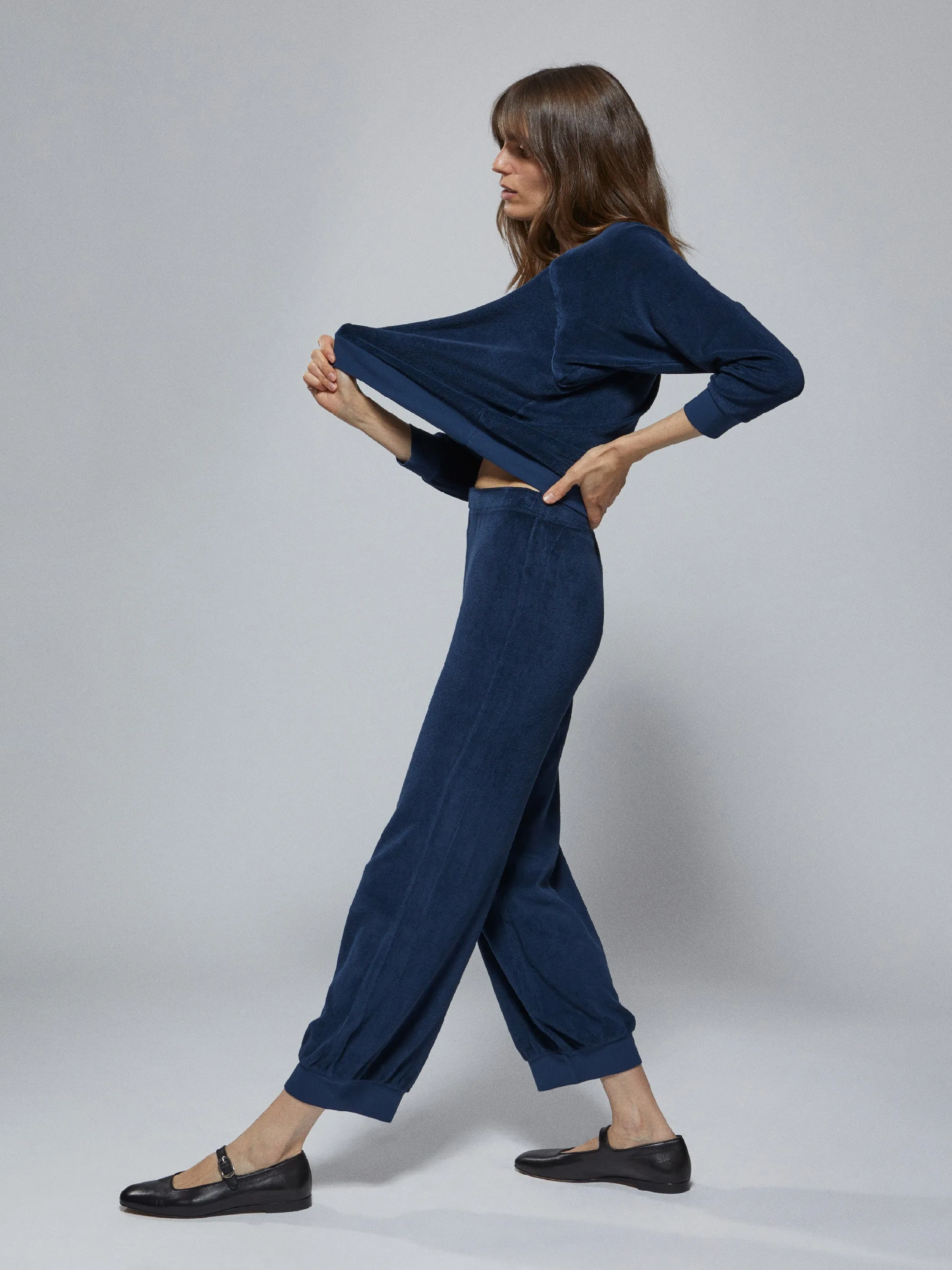 The Tosk Harem Pants in Terry
