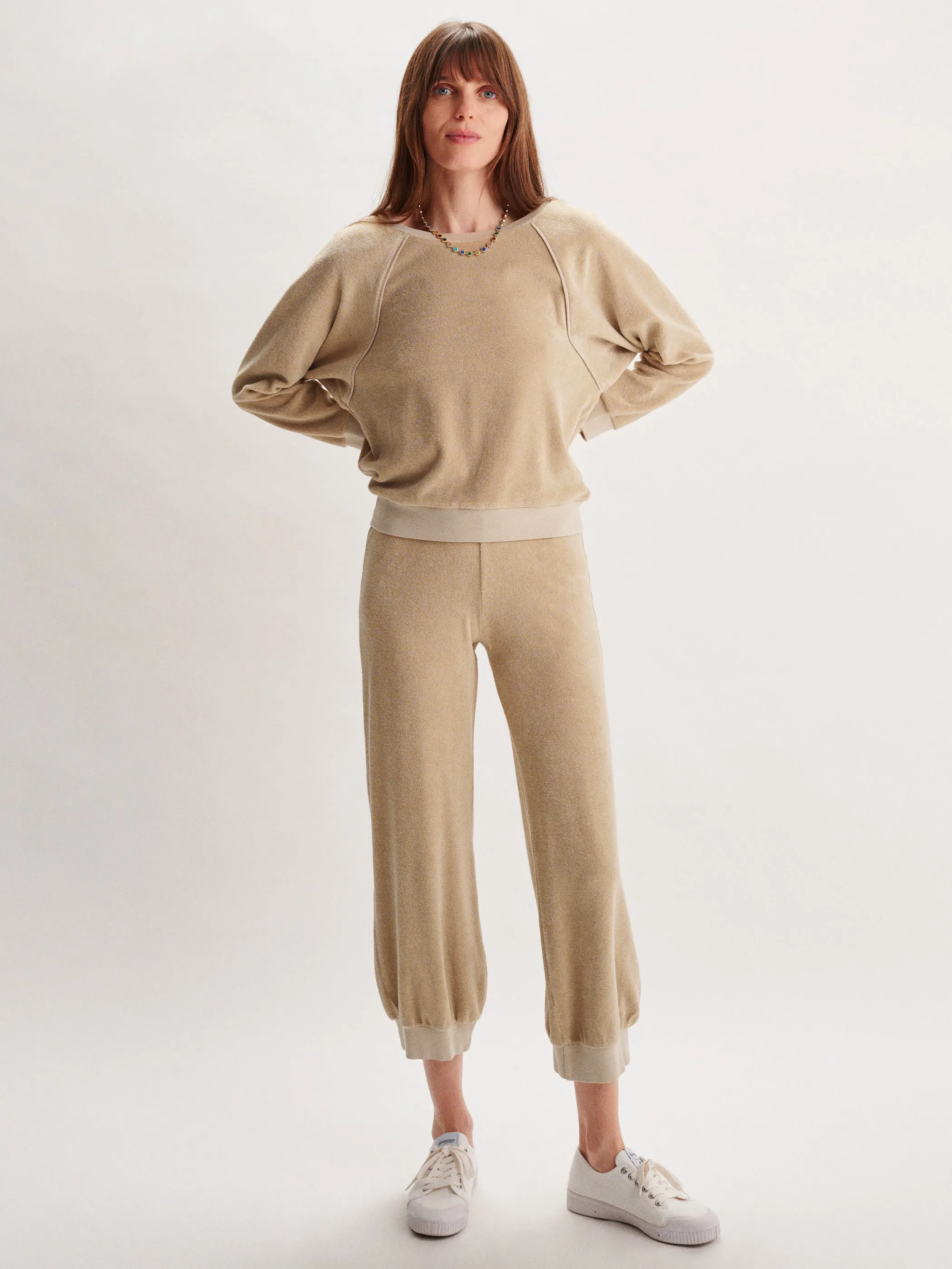 The Tosk Harem Pants in Terry