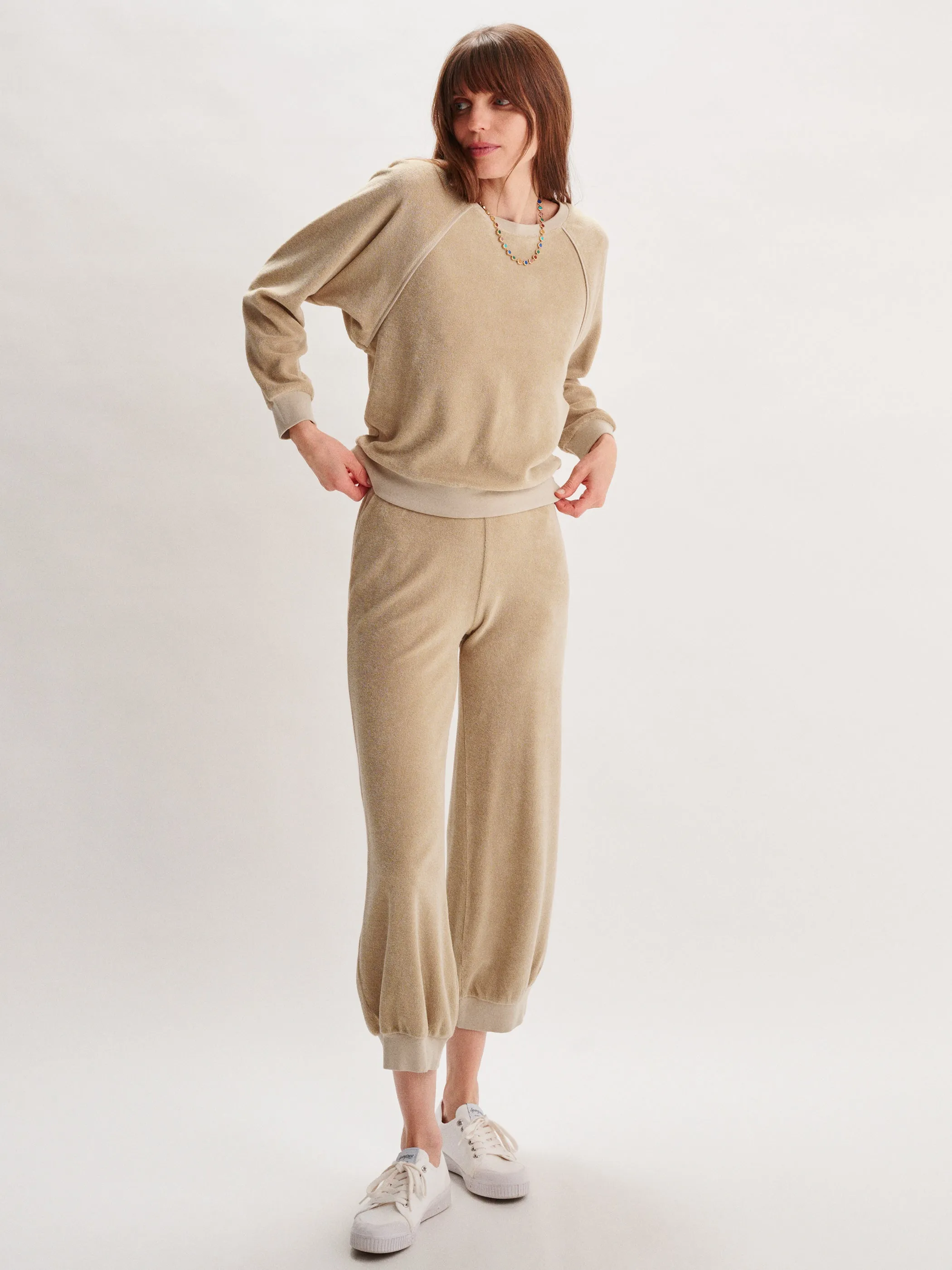 The Tosk Harem Pants in Terry