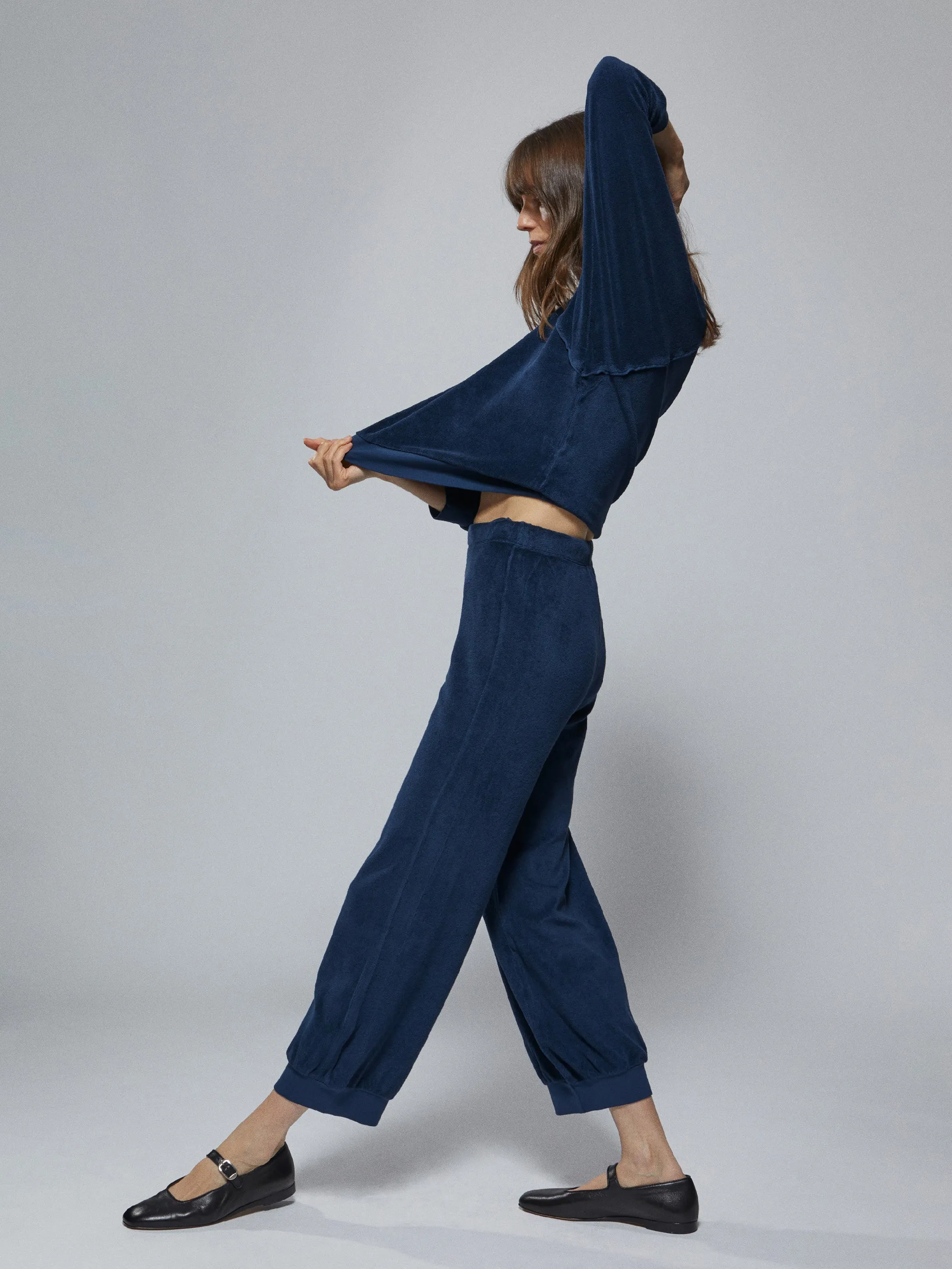 The Tosk Harem Pants in Terry