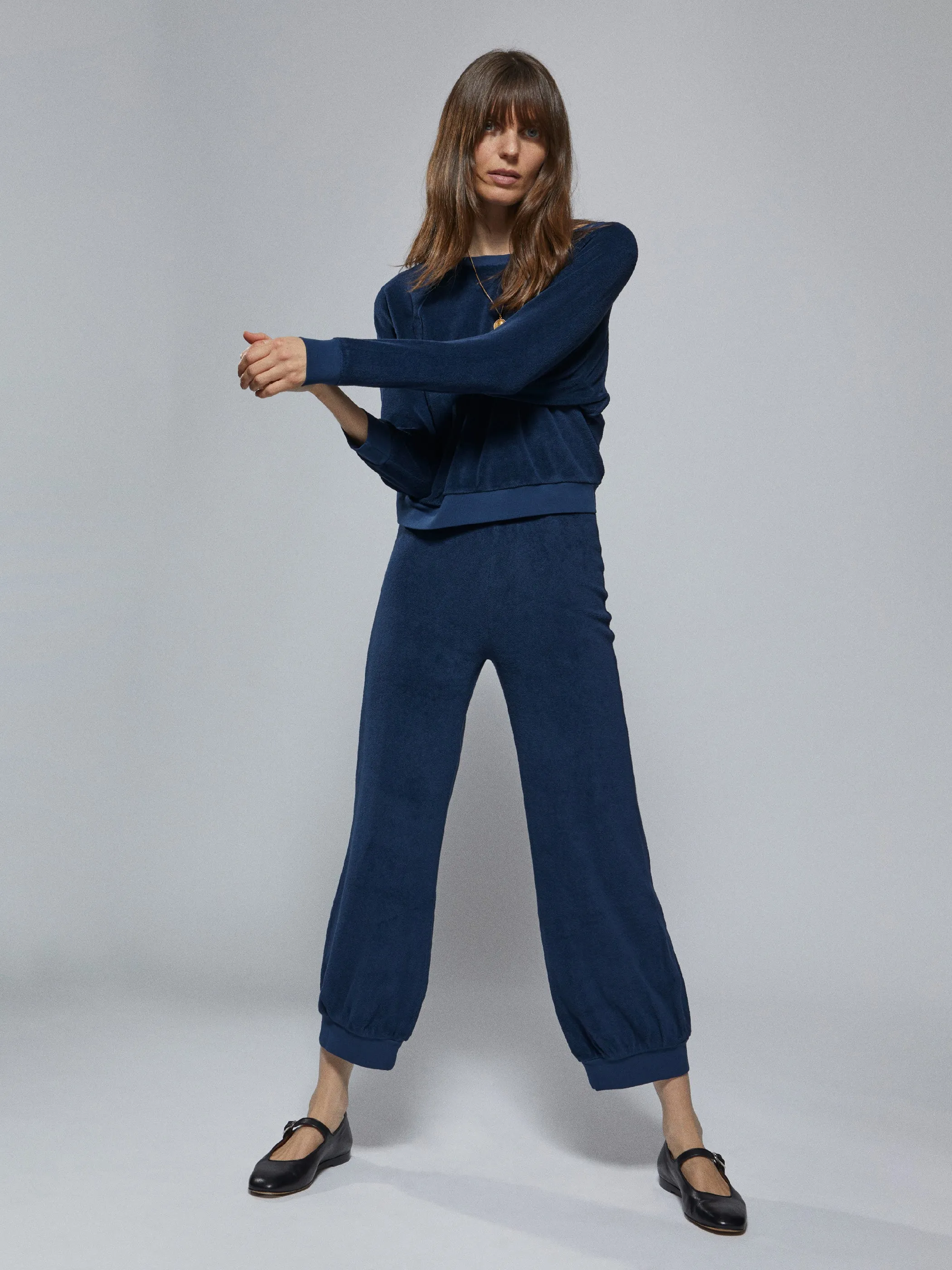 The Tosk Harem Pants in Terry