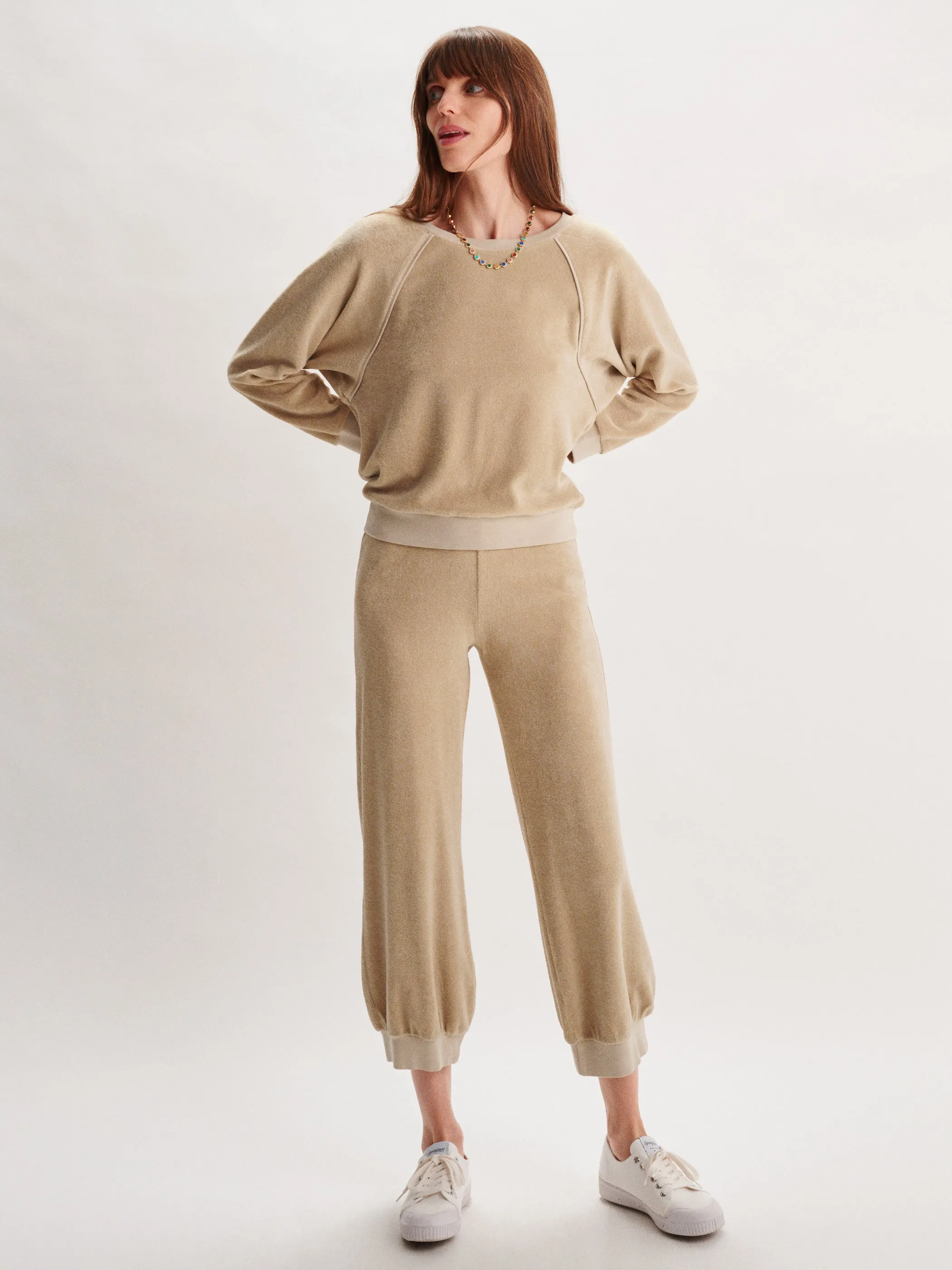 The Tosk Harem Pants in Terry