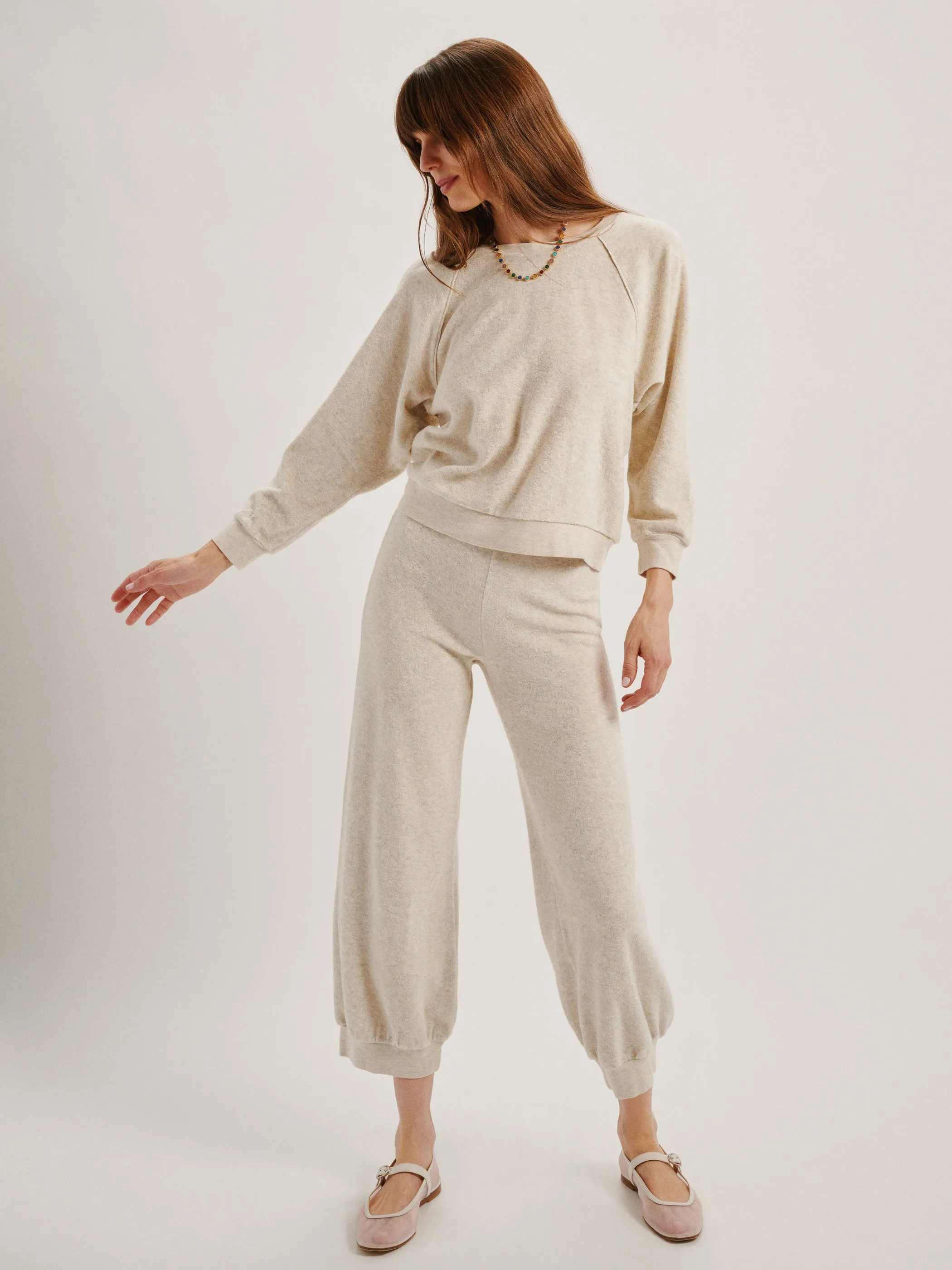 The Tosk Harem Pants in Terry
