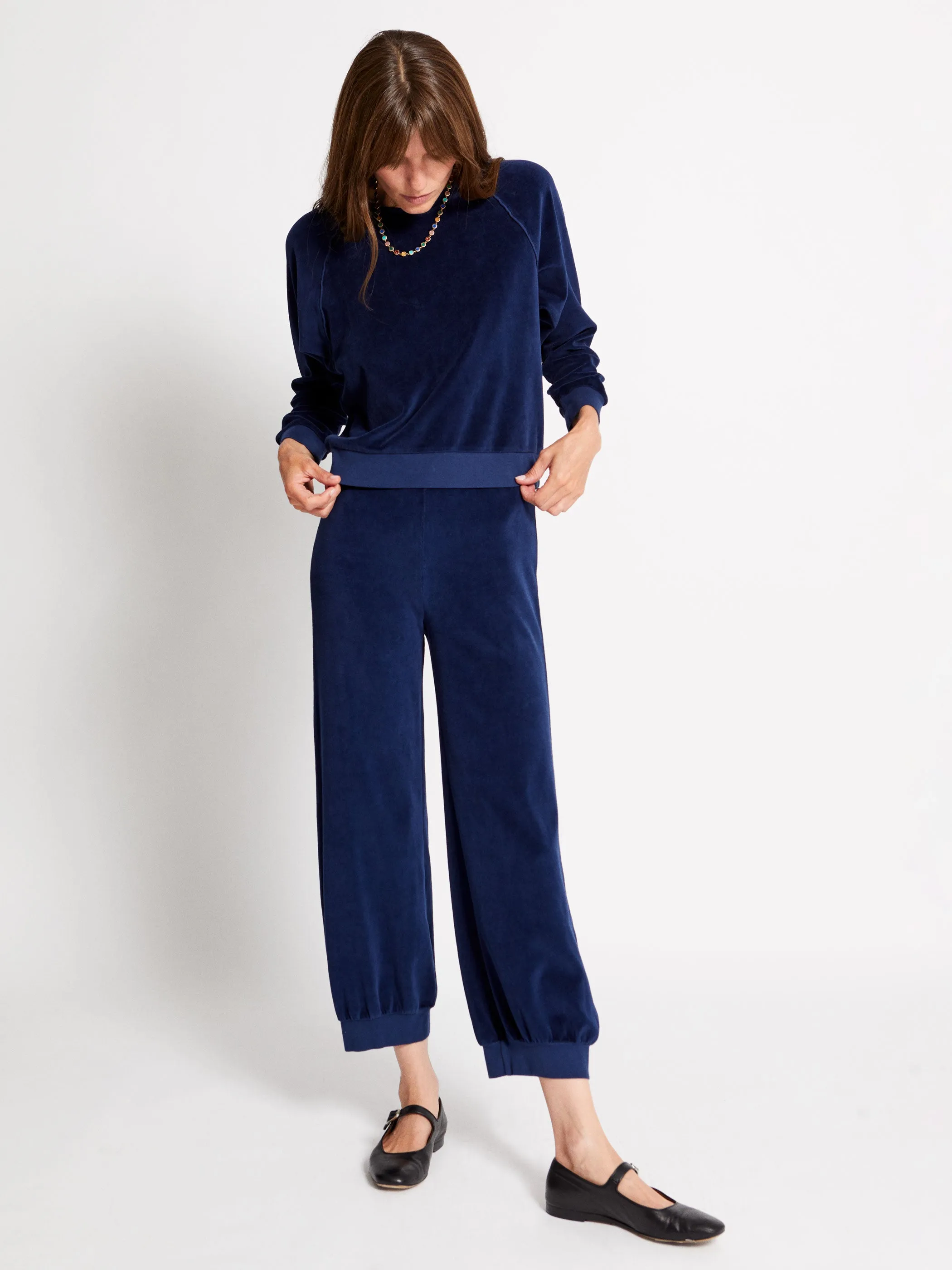 The Tosk Harem Pants in Velour