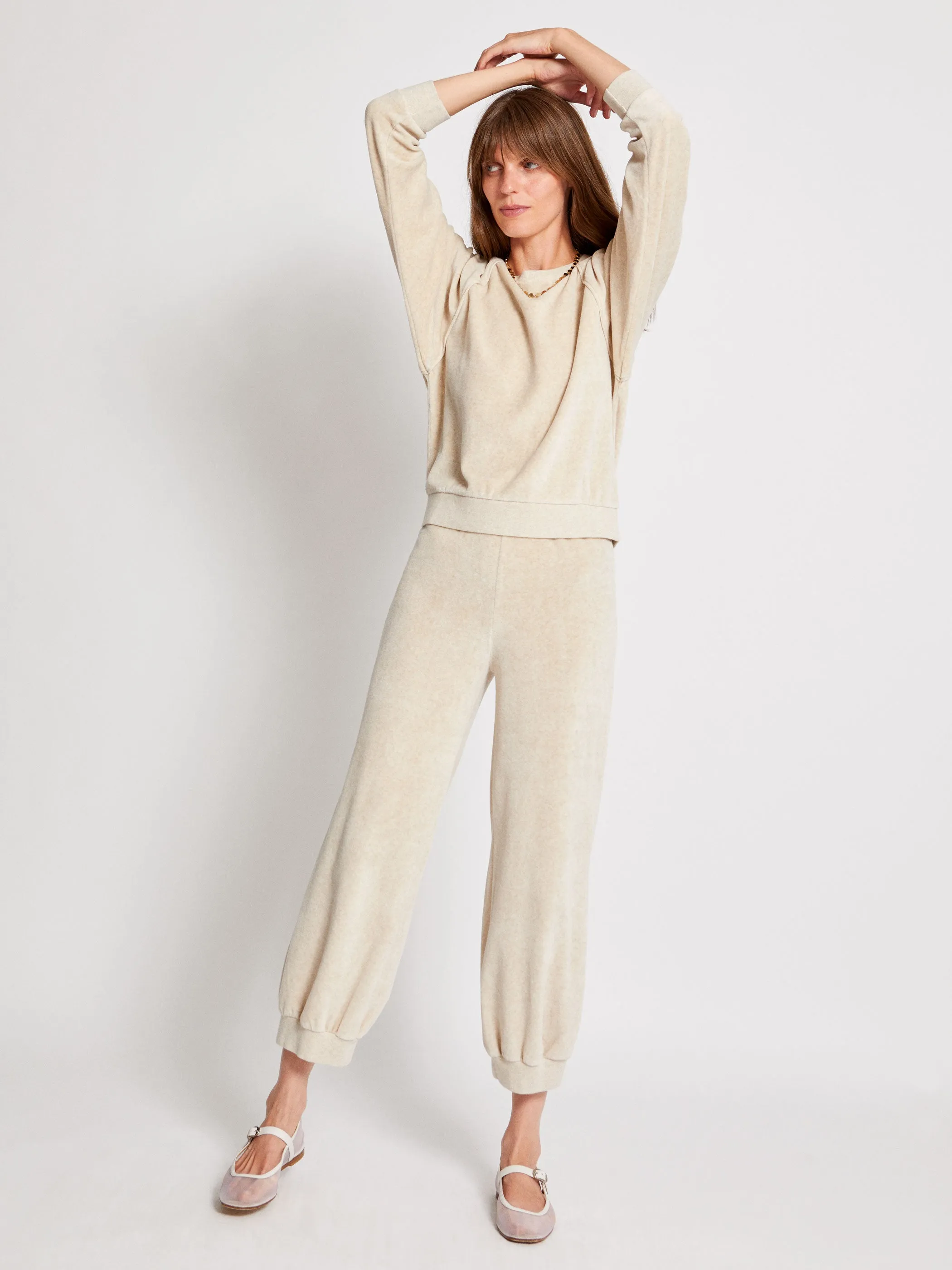 The Tosk Harem Pants in Velour