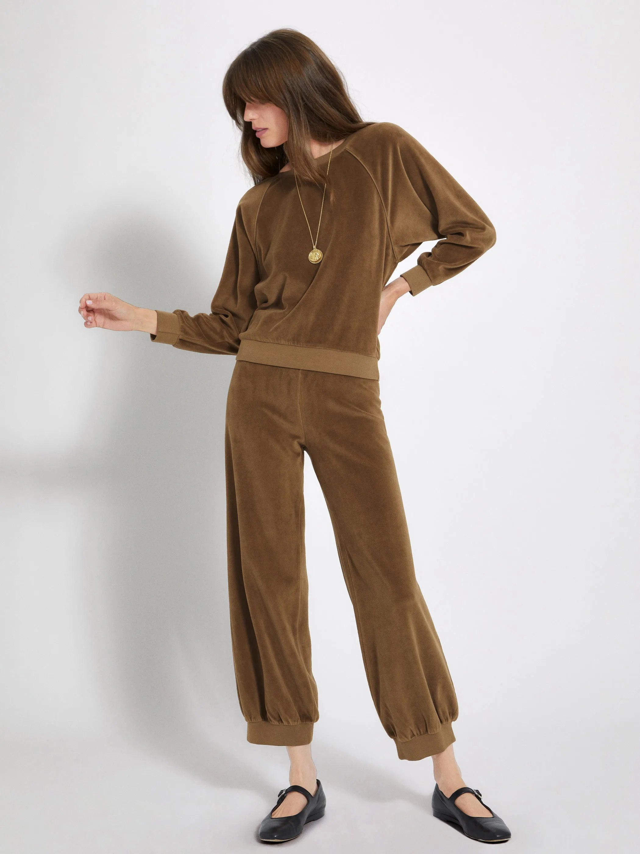 The Tosk Harem Pants in Velour