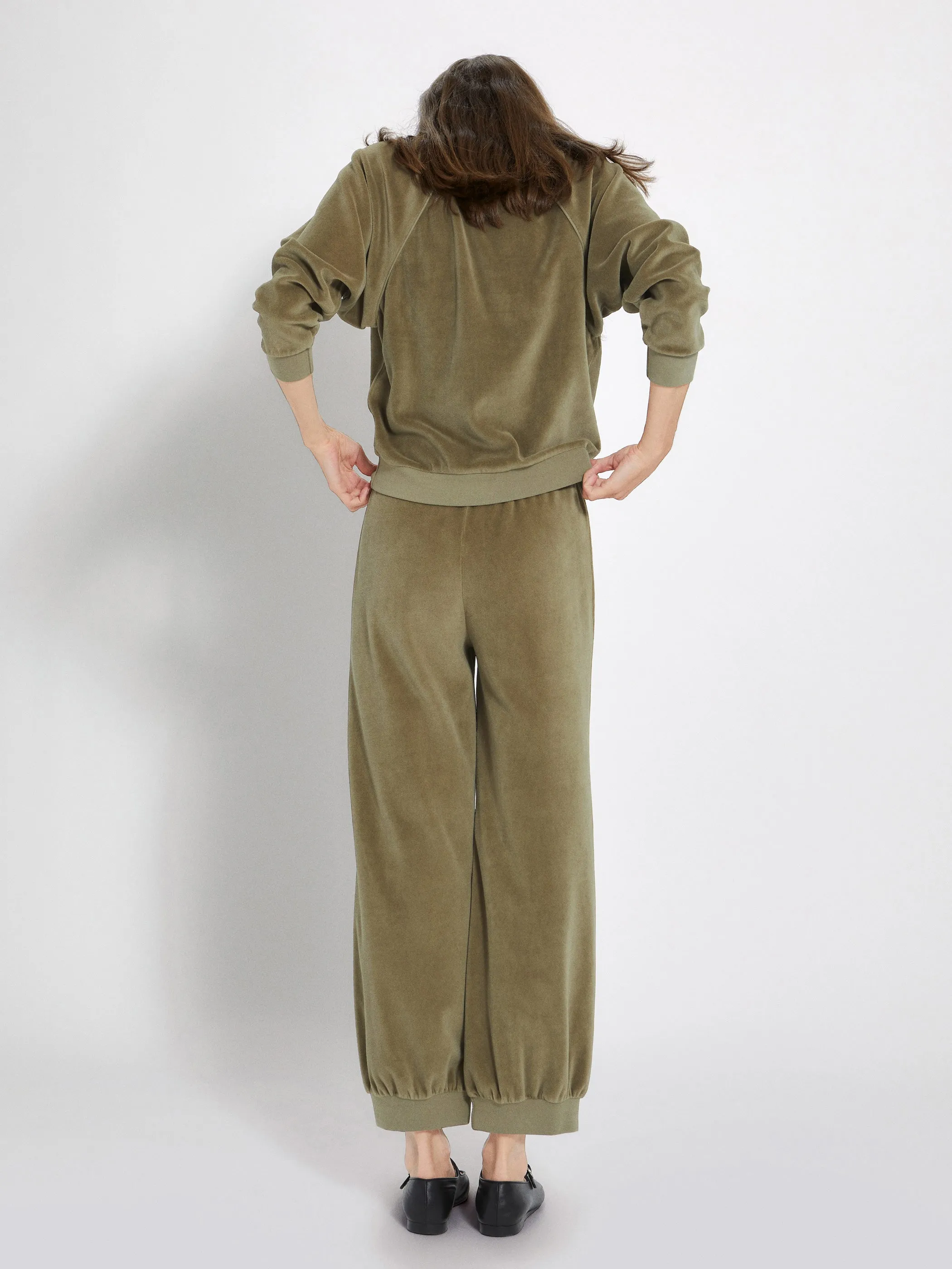 The Tosk Harem Pants in Velour