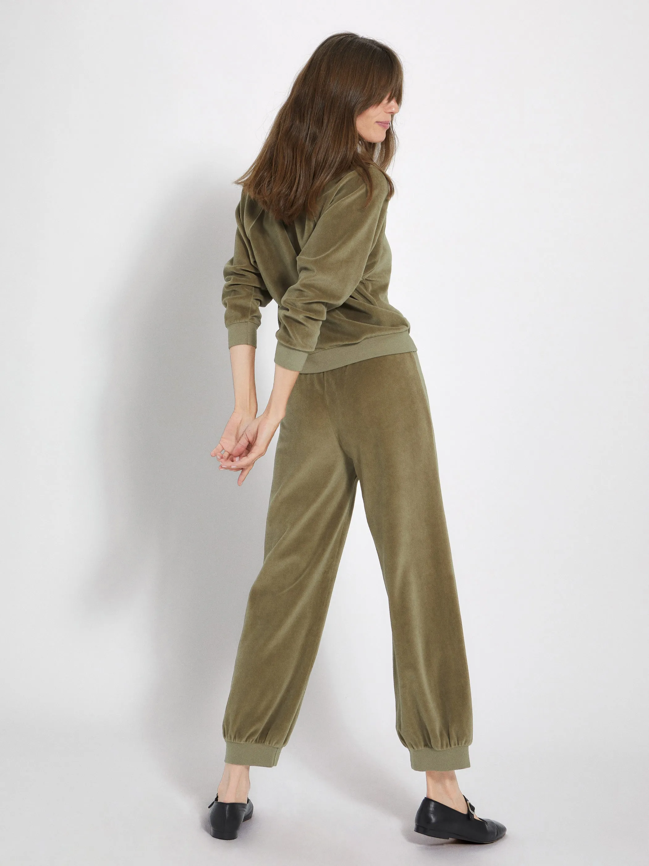 The Tosk Harem Pants in Velour