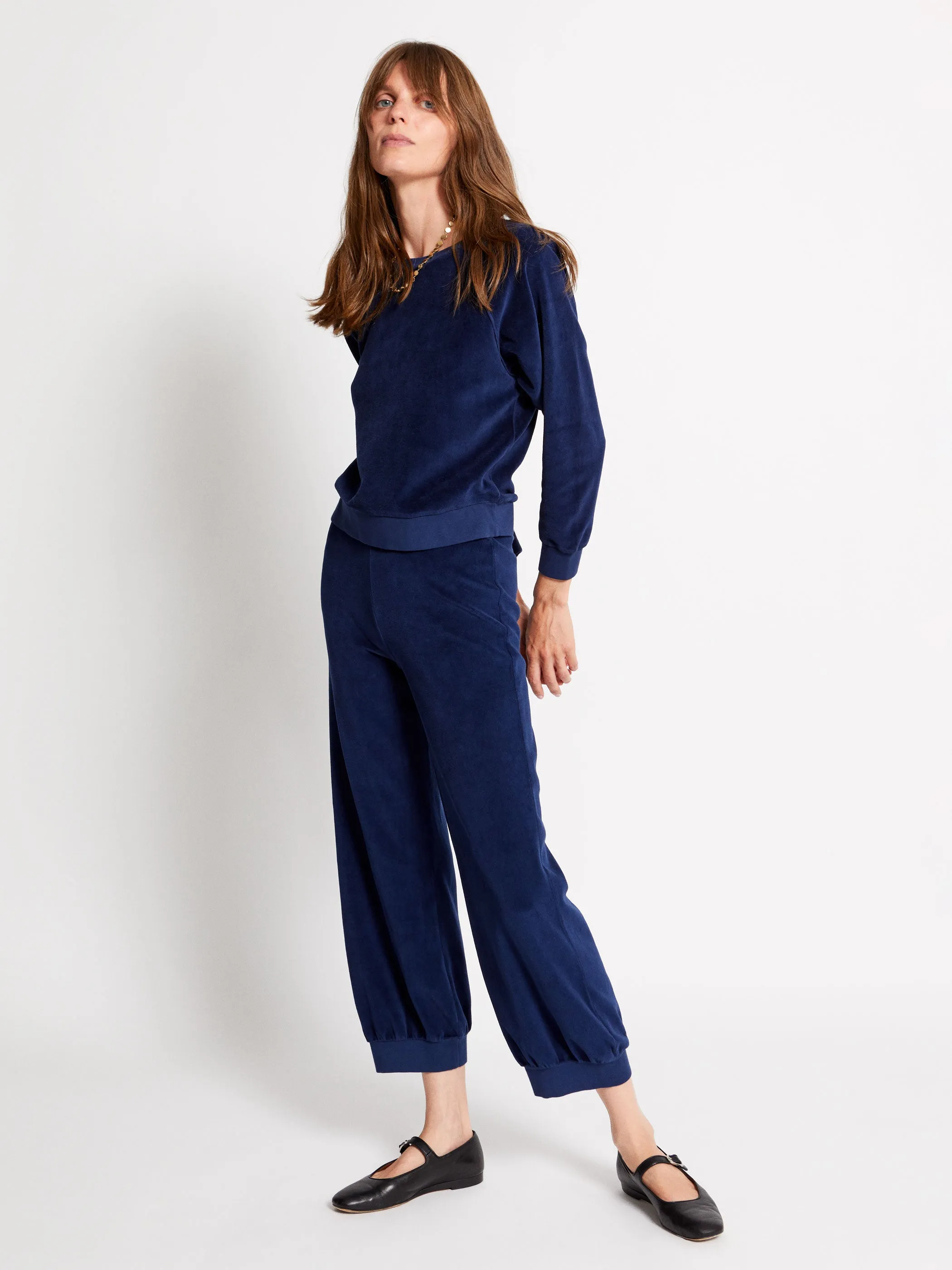 The Tosk Harem Pants in Velour