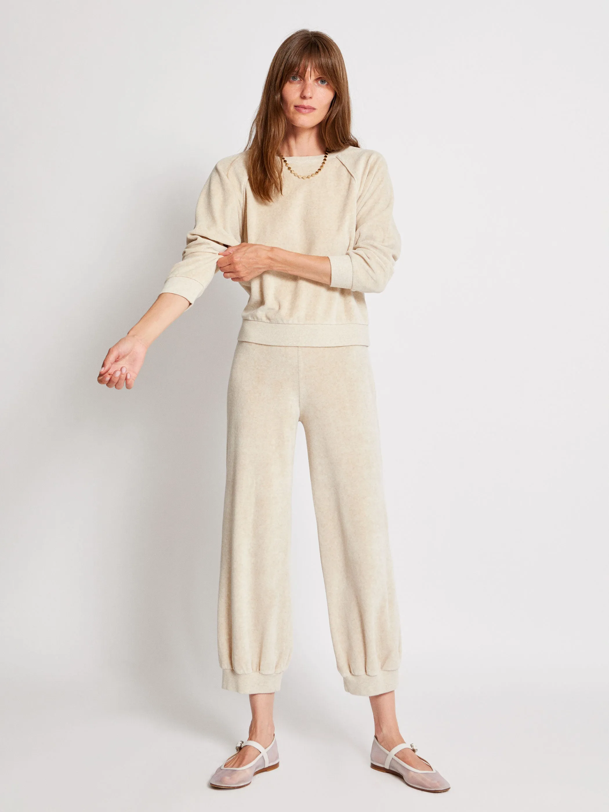 The Tosk Harem Pants in Velour
