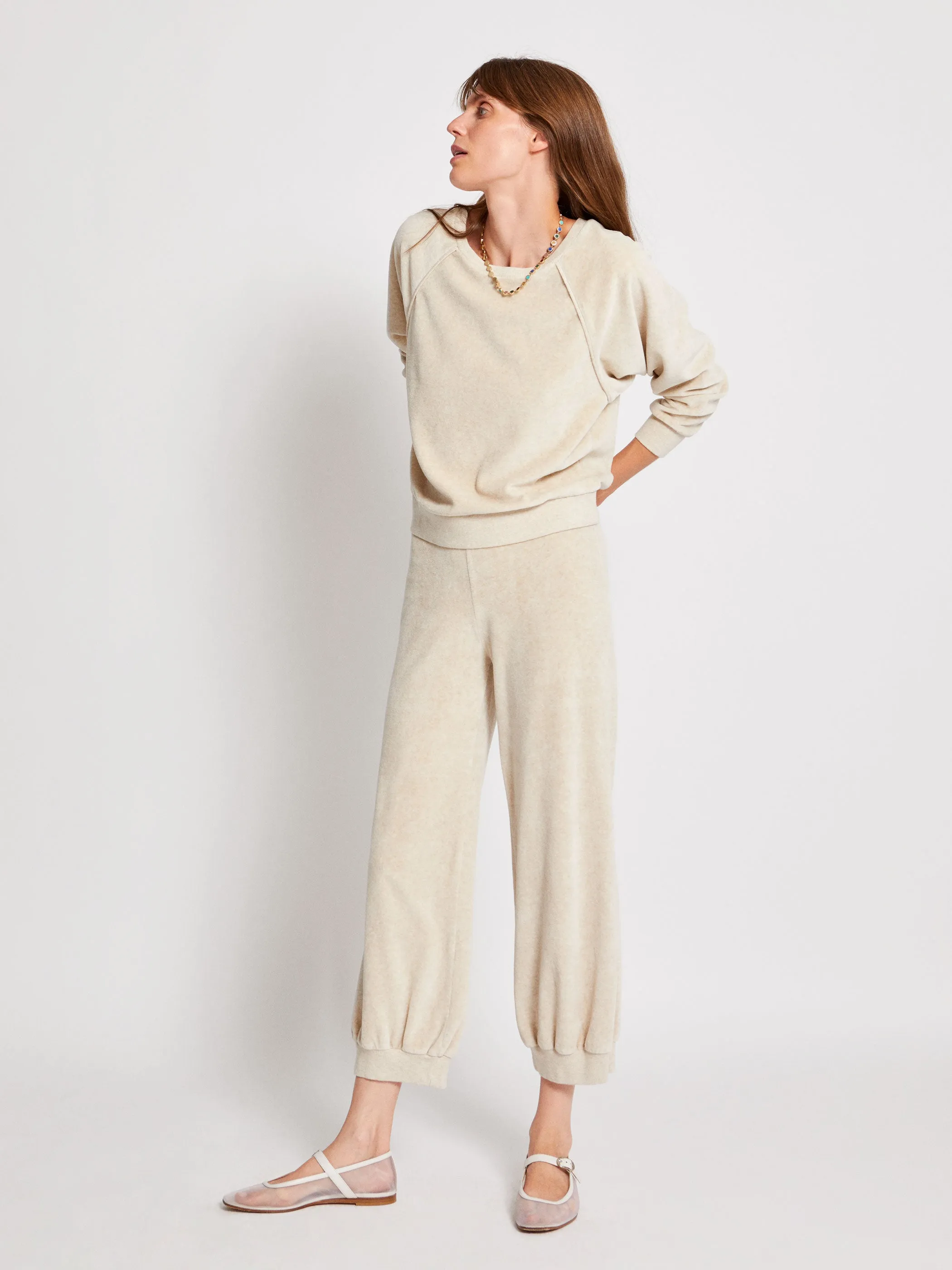 The Tosk Harem Pants in Velour