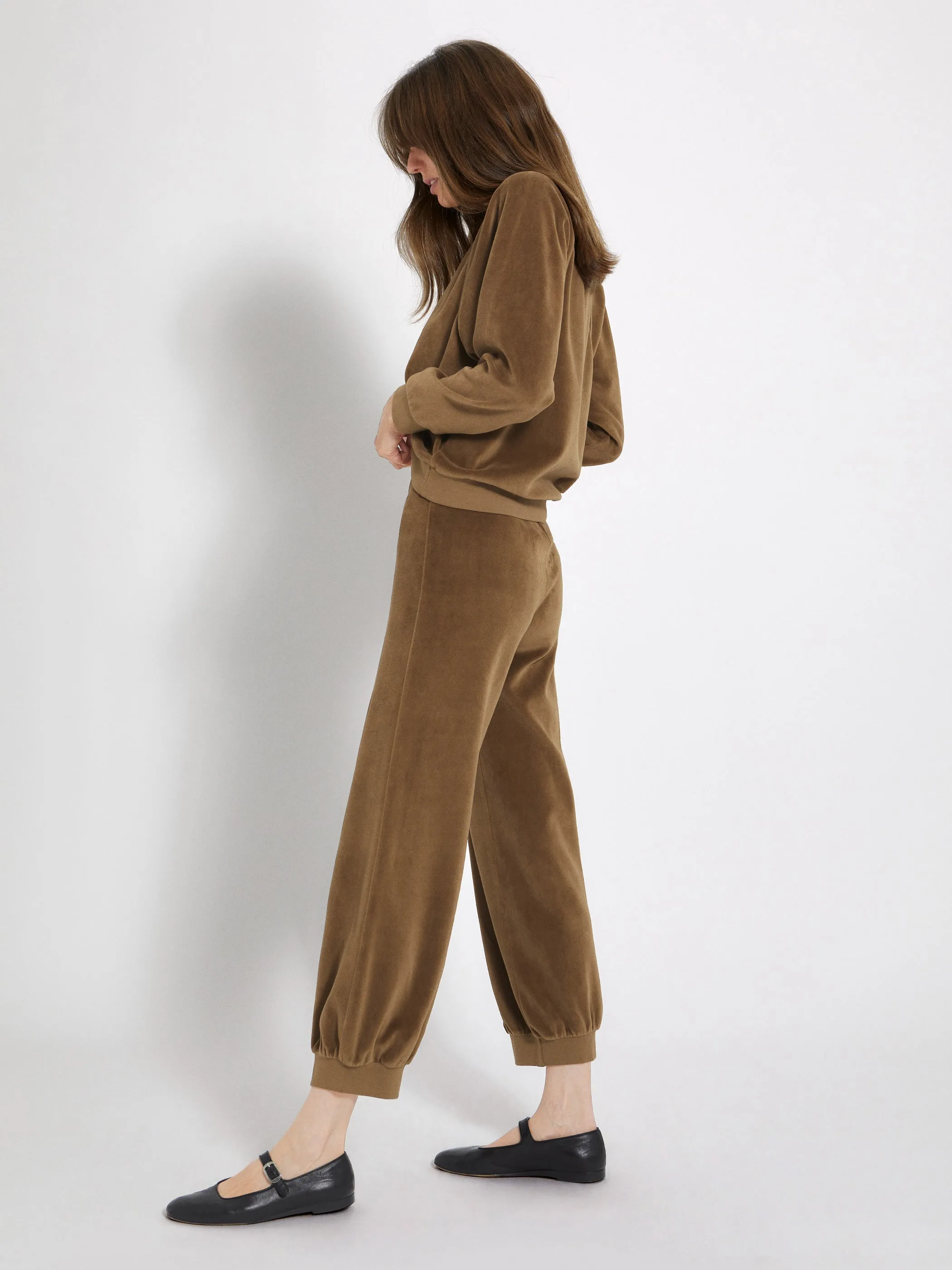 The Tosk Harem Pants in Velour