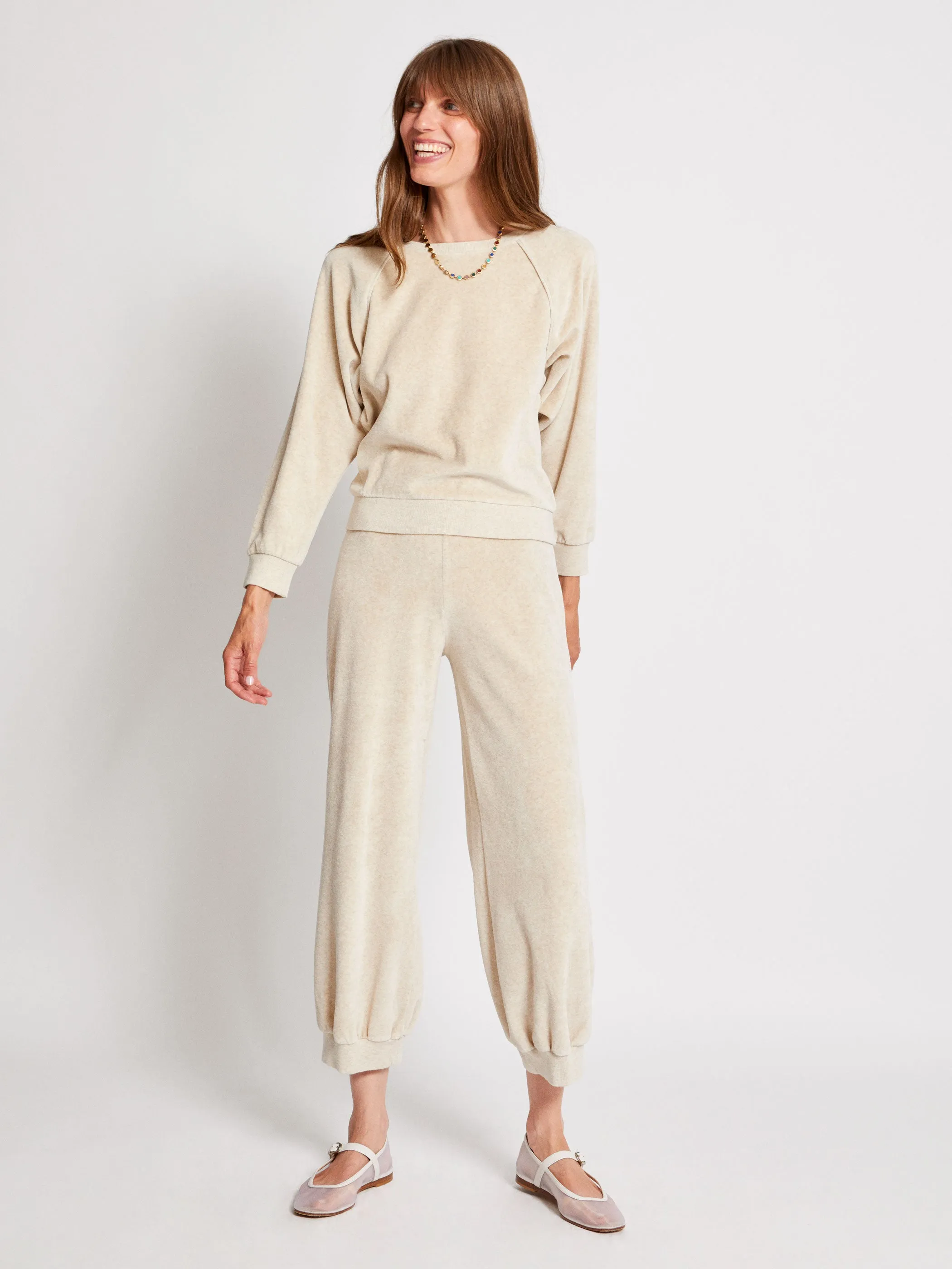The Tosk Harem Pants in Velour