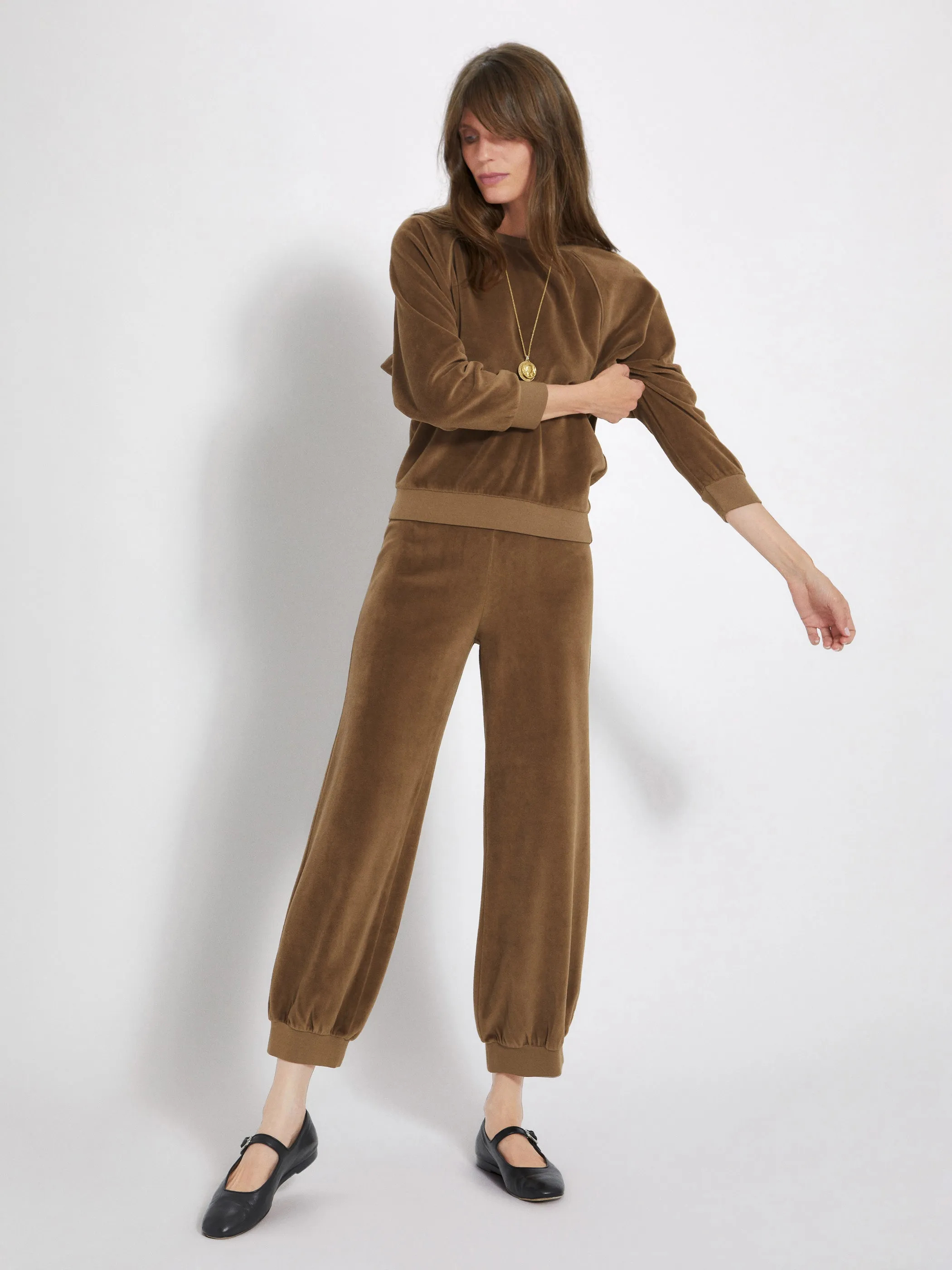 The Tosk Harem Pants in Velour