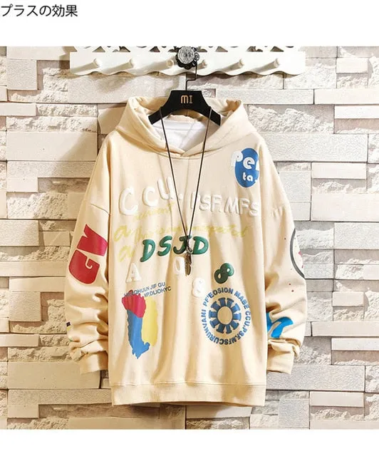 Thick Fleece Hoodies  Men