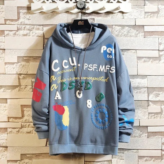 Thick Fleece Hoodies  Men
